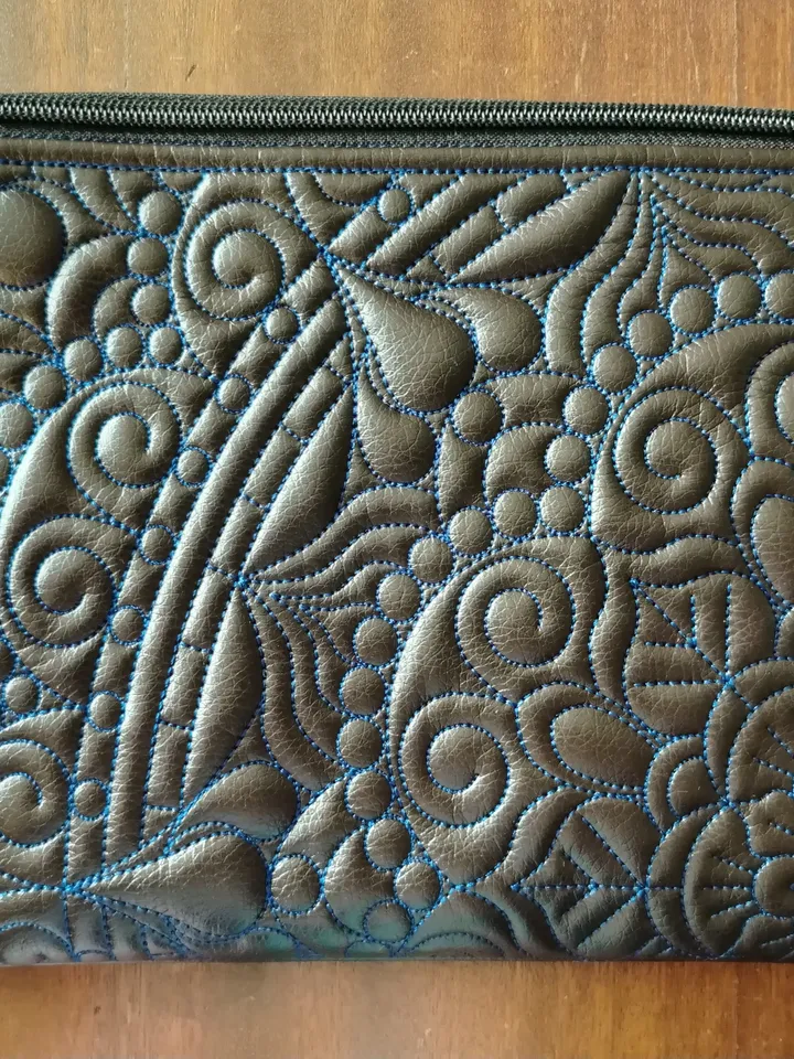 In the hoop bag embroidery design ITH bag