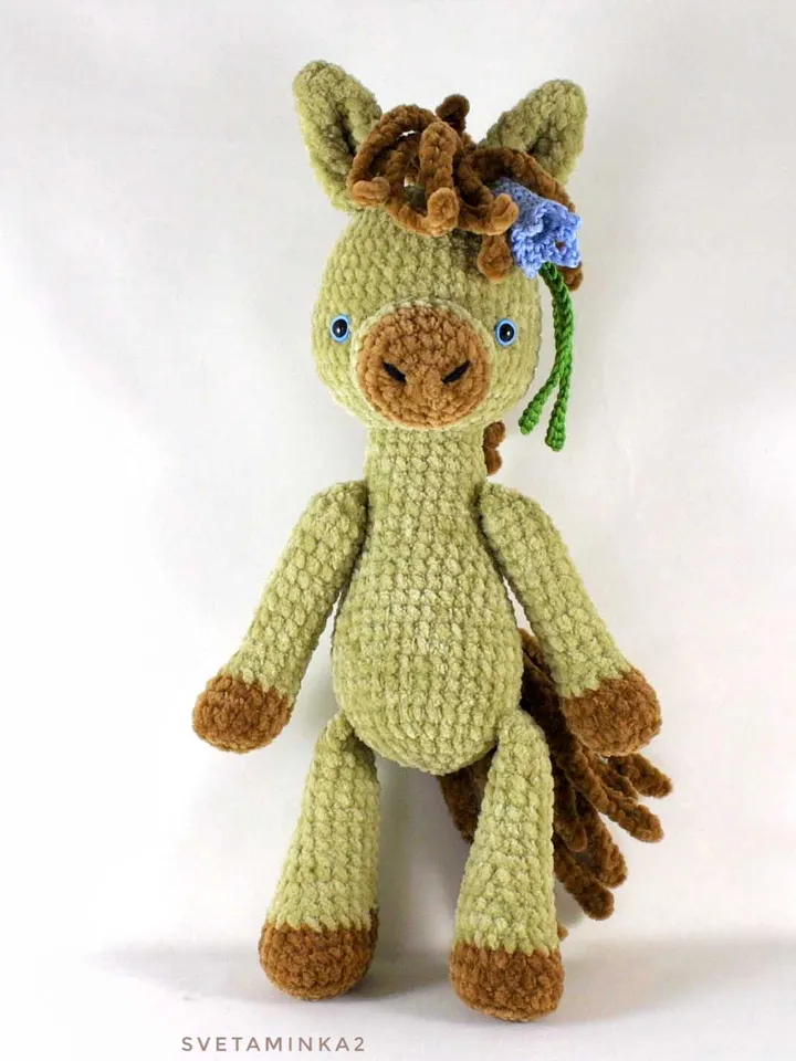 Crochet Horse Pattern. Horse Amigurumi Plush Toy Pattern. Digital Download. PDF.