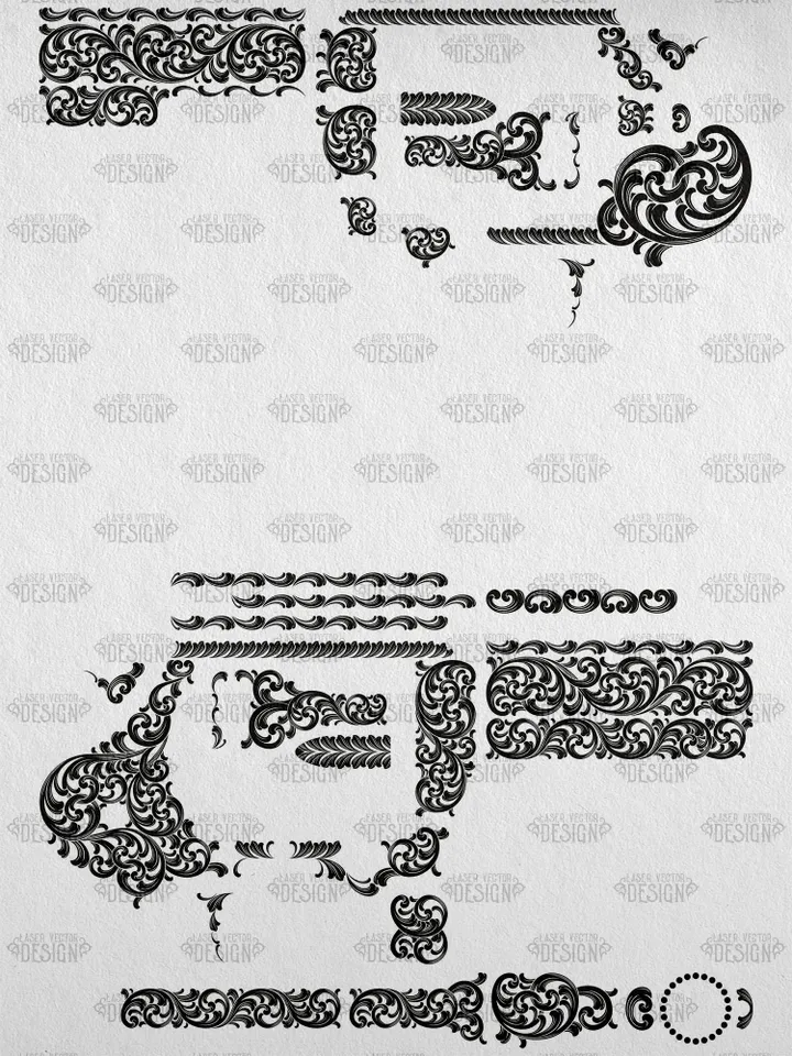 VECTOR DESIGN Colt King Cobra 3 in Scrollwork