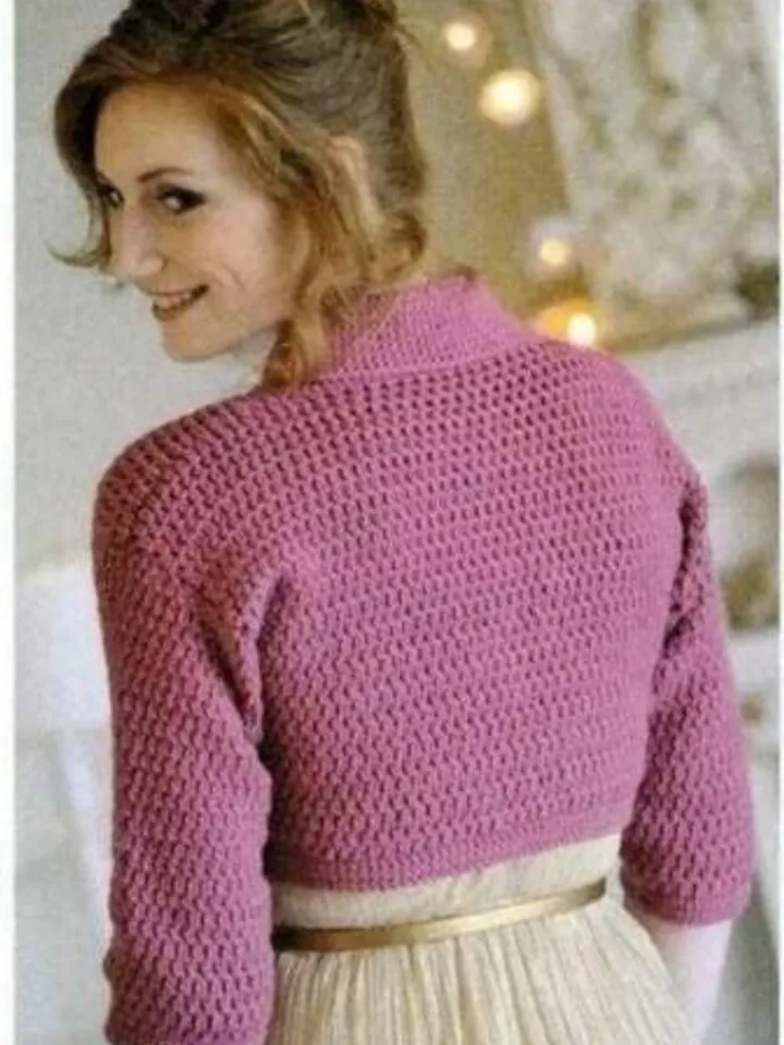 Bolero crochet pattern, cardigan crochet pattern, women ladies top, summer bolero., pdf instant download