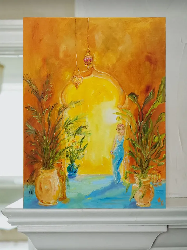 Oriental tale 40x50cm (16х20 inc)
oil on canvas