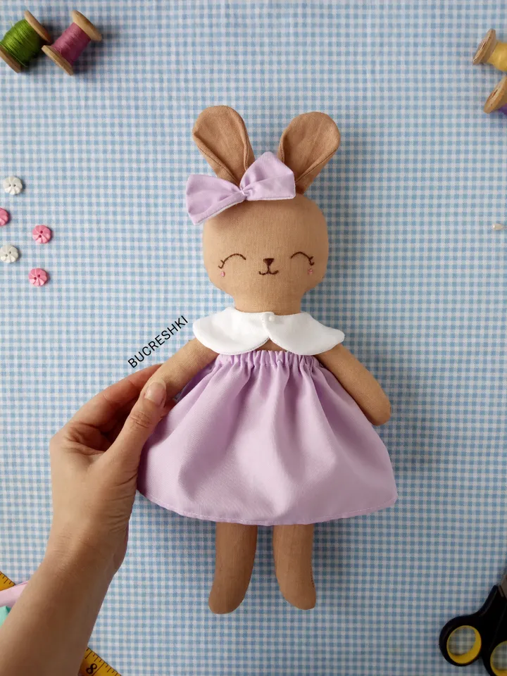 Bunny Doll Sewing Pattern - Beginner Friendly