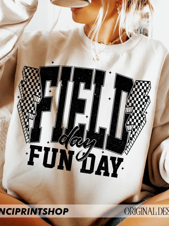 Field Day Fun Day png, School Field Day Png, Field Day 2025 Png, Retro School png, Kids Sublimation, Field Day Png, Sublimation Design, png