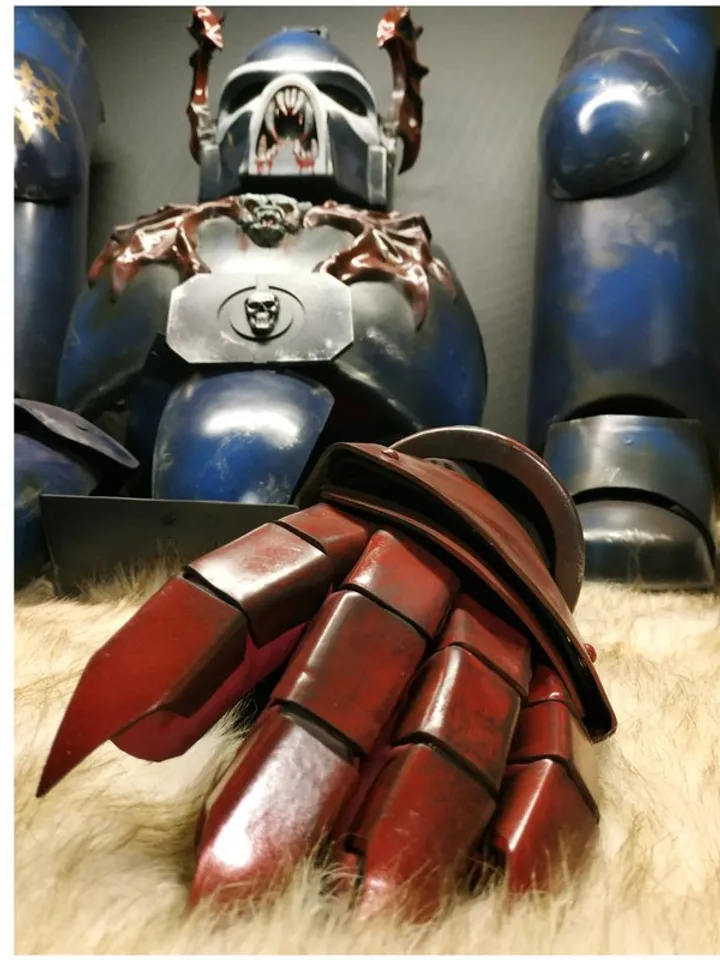 Warhammer 40K - Spacemarine - Cosplay - costume - full armour - Night Lords - 55