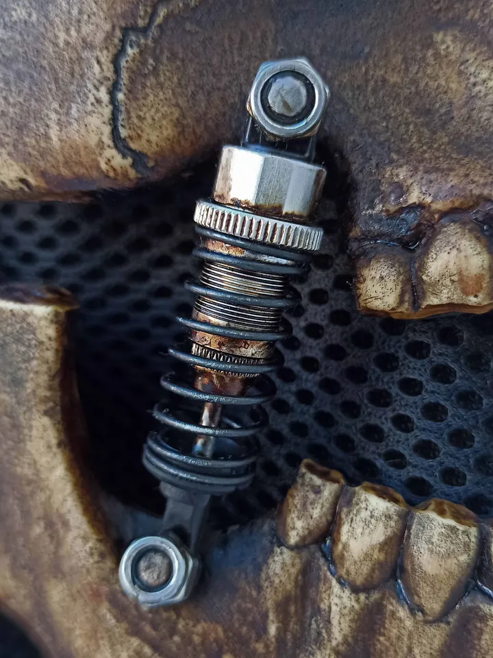 Cyberpunk Post-Apocalypse Skull Mask
