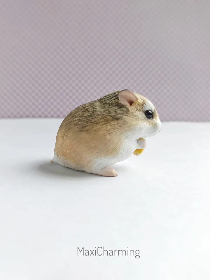 Your hamster customized sculpture
