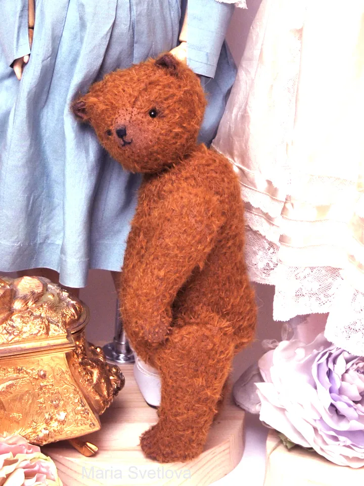PDF Teddy Bear Pattern for 12" Alexander Valerevich The Bear/ sewing instructions/ fully jointed classic bear pattern