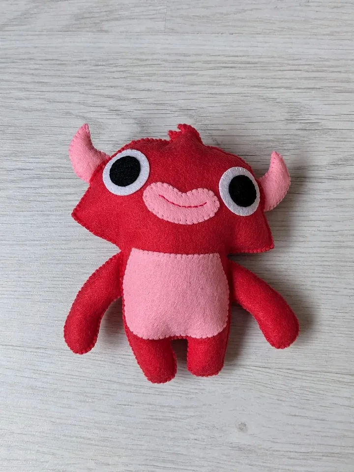 Endless alphabet Monsters Felt toys, Endless Numbers - Pinkerton Monster