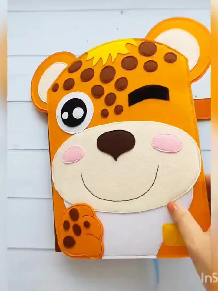 Jungle Quiet Book pattern PDF, Felt book pattern, Soft montessori book template, Felt jungle animals pattern, Felt Activity Book pdf ideas