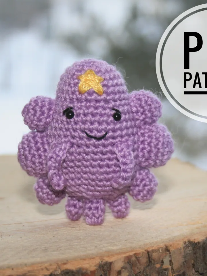 Crochet Pattern Lumpy Space Princess Adventure Time PDF