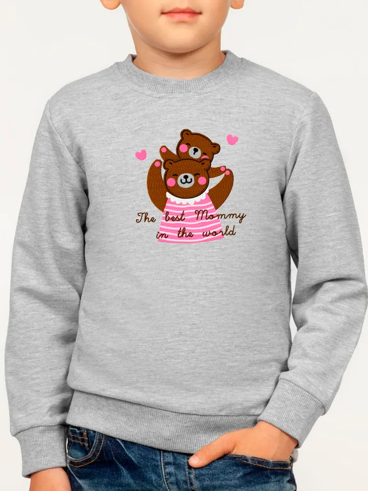 Teddy bear embroidery. Mothers day embroidery. Embroidery designs trendy. Digital download.
