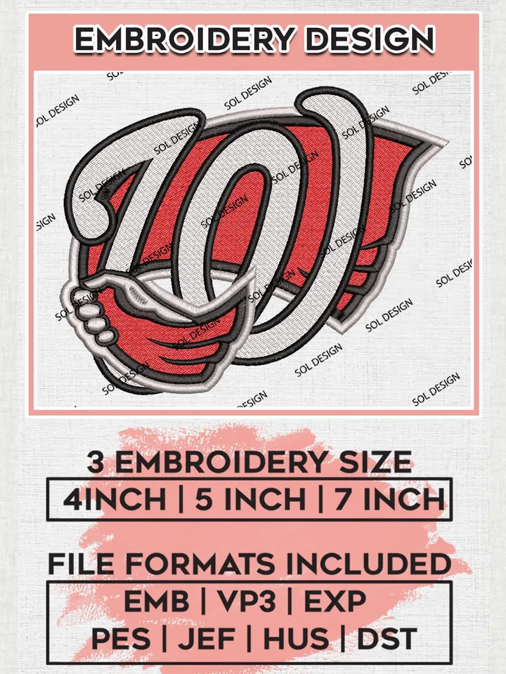 NCAA Western Kentucky Hilltoppers College Team Logo Embroidery Design Files, NCAA Western Kentucky Hilltoppers Machine Embroidery, NCAA Teams, 3 sizes, NCAA Machine embroidery designs, Digital Download