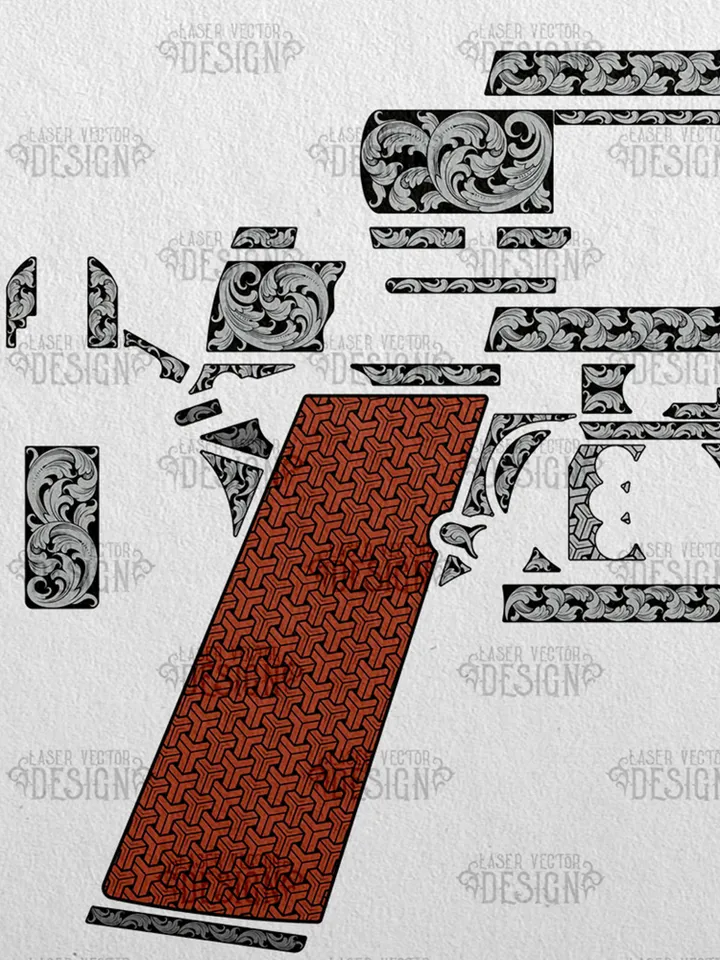 VECTOR DESIGN Smith & Wesson 1911 Performance Center Pro Series Scrollwork