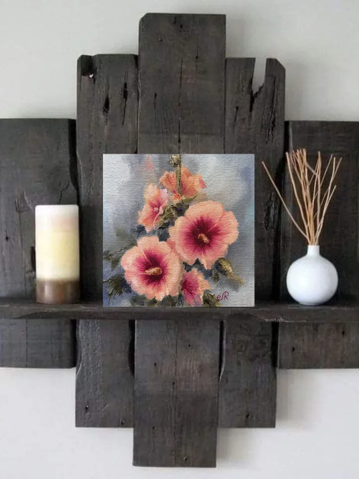 Flowers Original Painting Floral Oil Wall Art