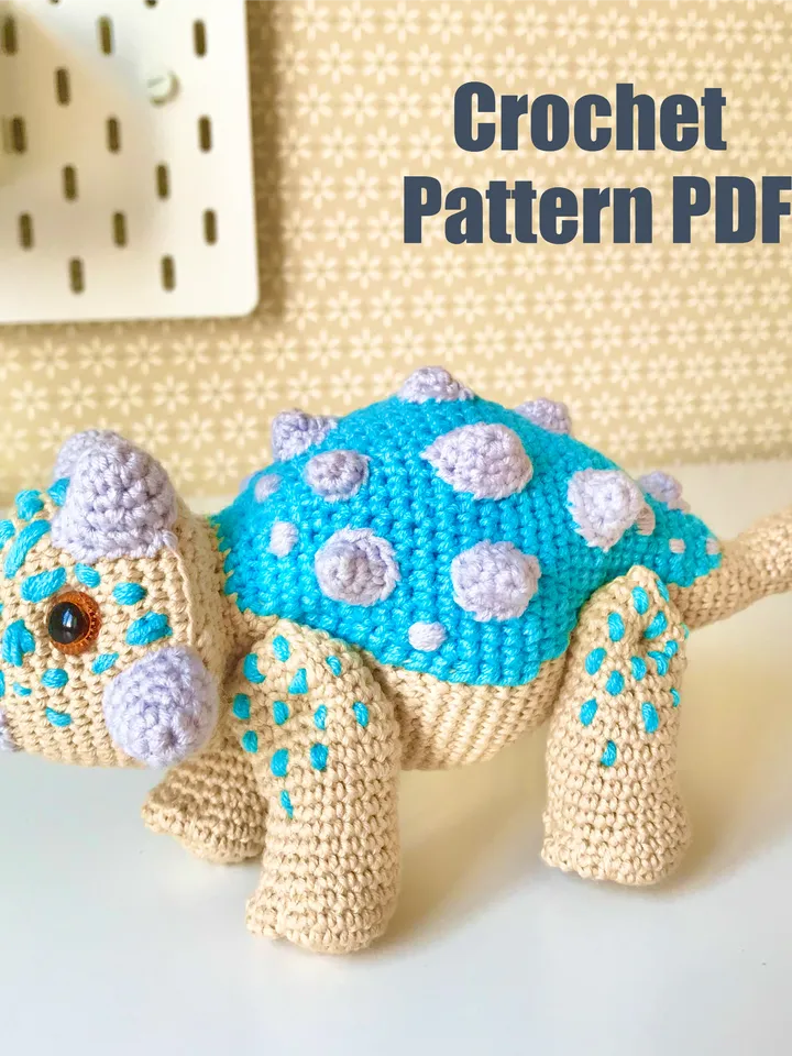 Crochet Pattern Ankylozaur