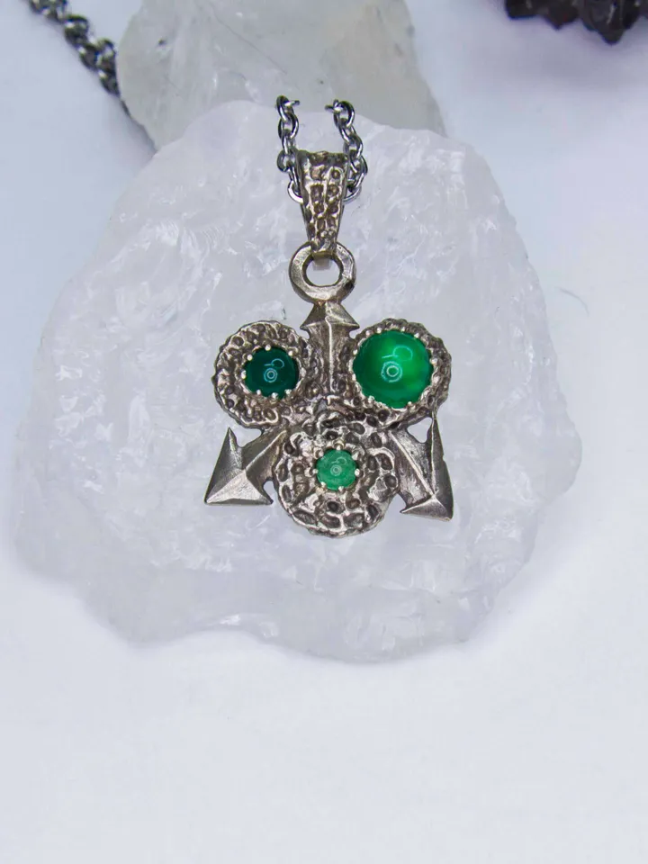 Handmade Pendant Symbol (German Silver CuNiZn)