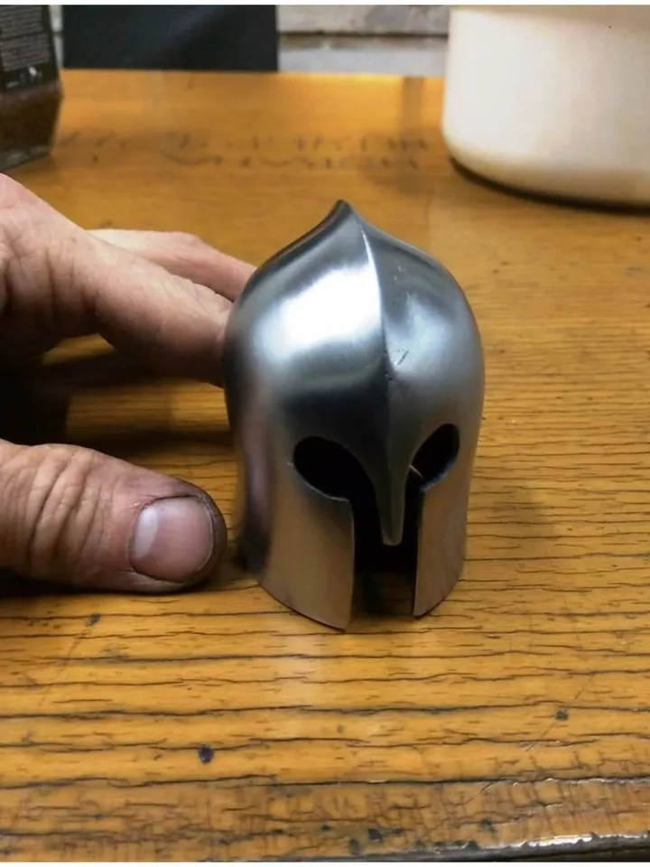 Steel helmet mini - Barbut helmet - made of steel - gift for him - gift idea for