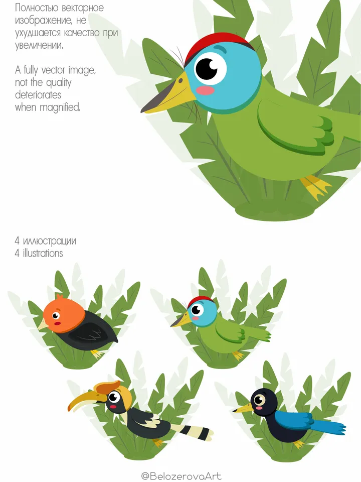 Tropical birds 2