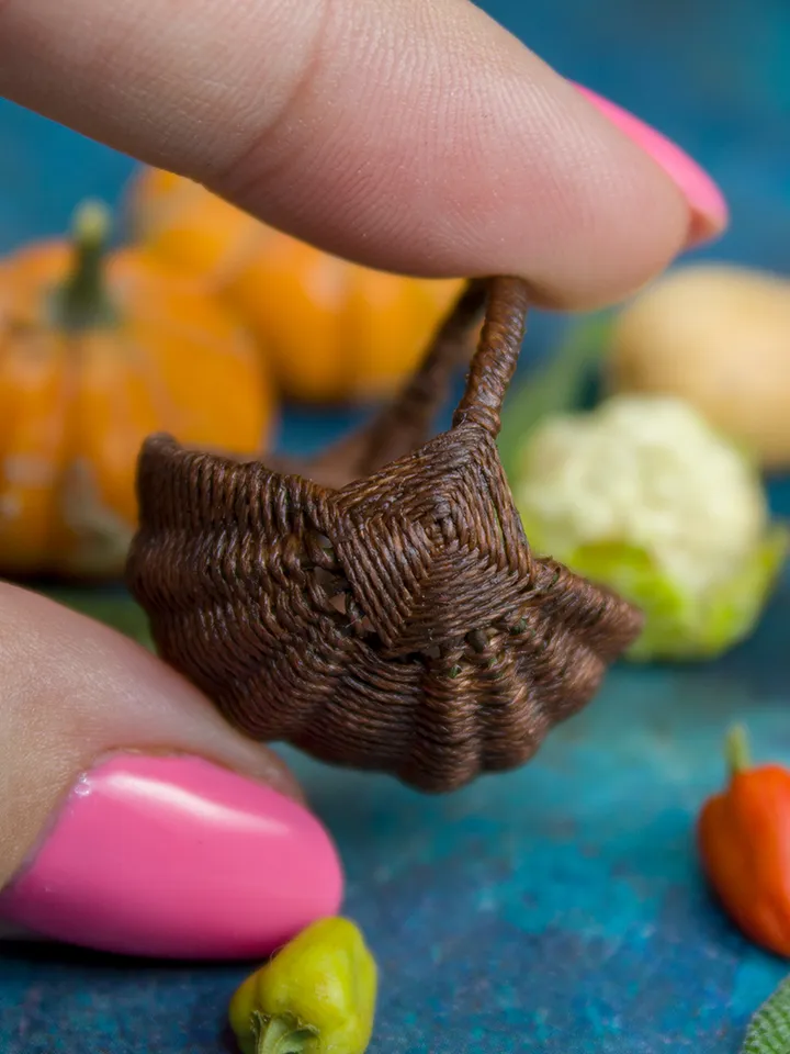 TUTORIAL Miniature Gods Eye Basket