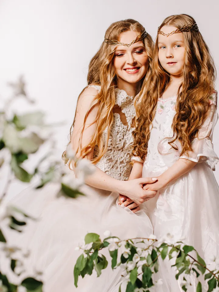 Wedding diadem Bridal Elven Tiara Elven bridal hair vine Wedding Headpiece bridal headband fantasy fairy Tiara Mary