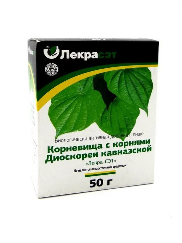 Dioscorea Caucasian rhizomes with roots 50 gr