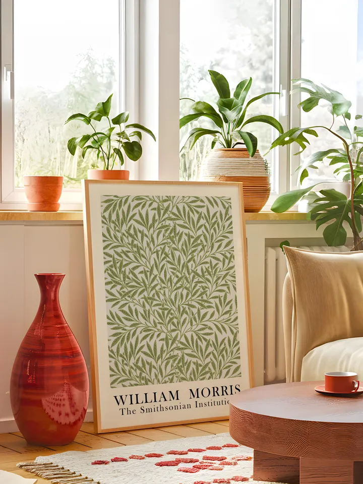 William Morris Wall Art, Vintage Botanical Print, Floral Poster Arts Decor, Digital Download, William Morris Print Digital Download 016