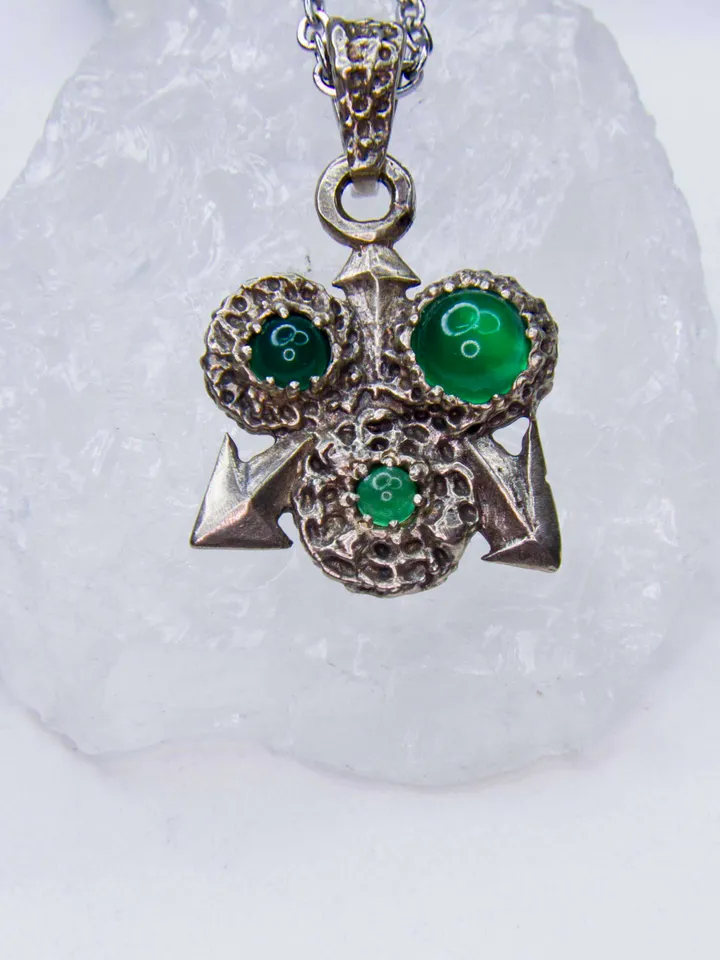 Handmade Pendant Symbol (German Silver CuNiZn)