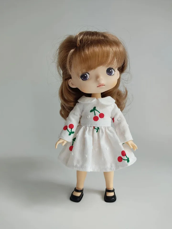 PDF sewing pattern for Xiaomi Monst dolls.