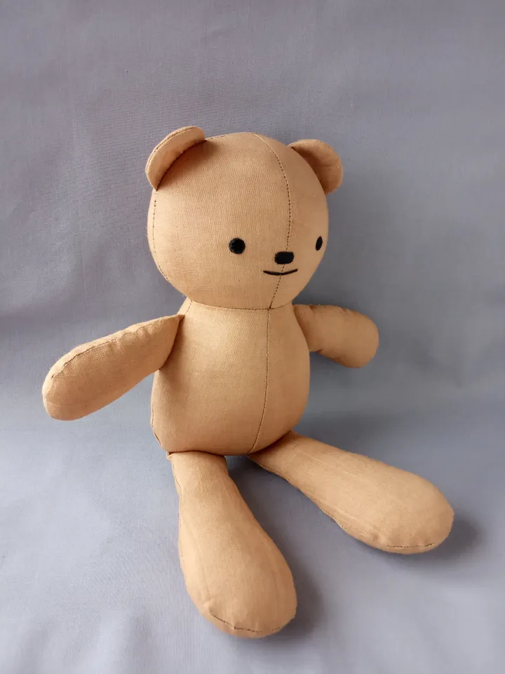 Stuffed Bear Easy Sewing Pattern (2 sizes)