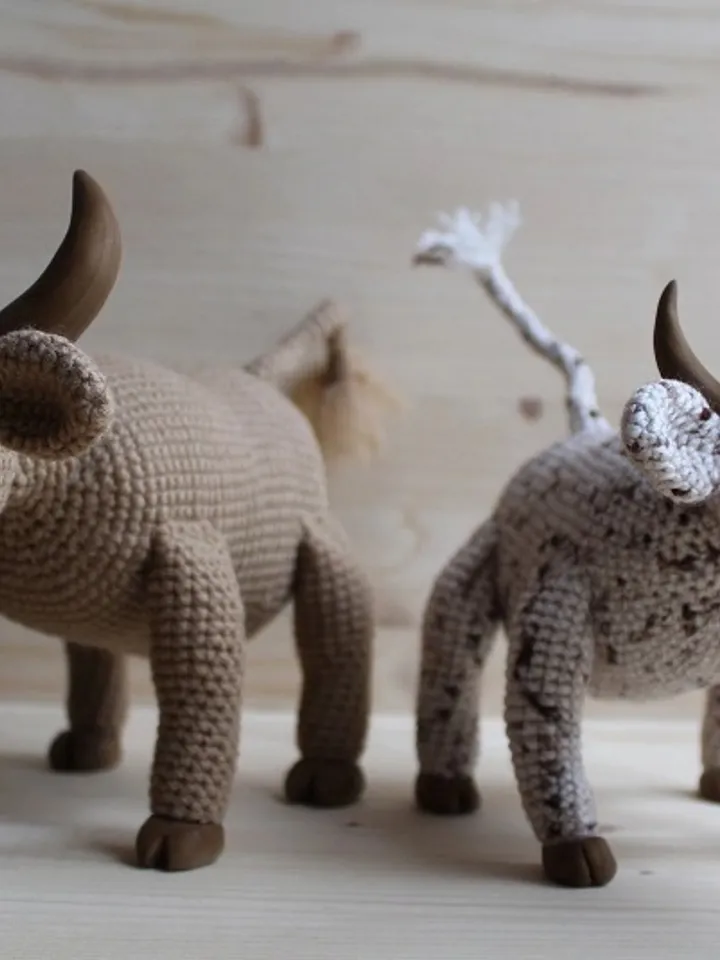 Crochet pattern Bull (Ox) - digital pattern PDF