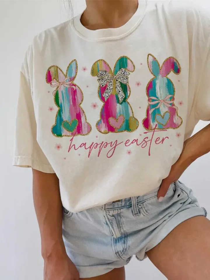 Happy Easter PNG, Coquette Easter Bunny Png, Retro Easter Png, Easter Coquette Png, Brushstroke Easter Png, Glitter Easter Png, Easter Girl