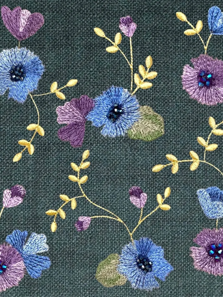 Flowers arrangement set of six flowers designs for machine embroidery digital embroidery pattern machine embroidery design floral embroidery