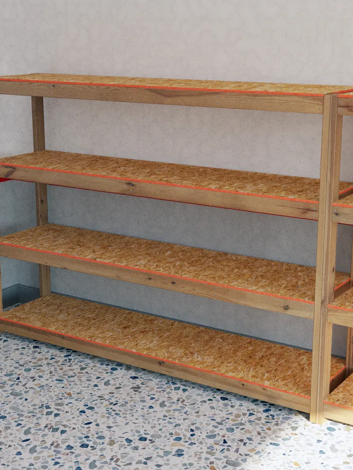 2x8 Garage Shelves Plans, PDF, DIY