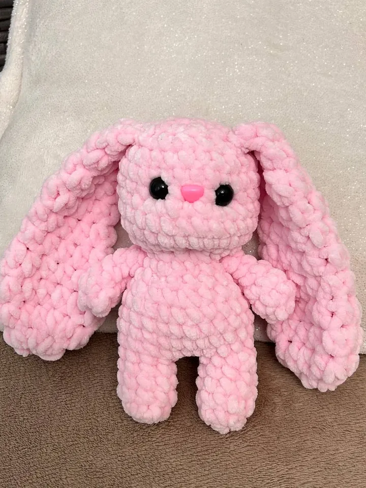 Crochet bunny plushie toy Handmade bunny gift for kids