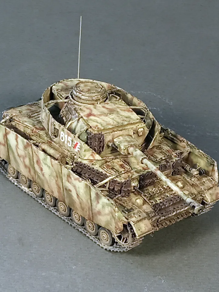Pro Built model Panzer IV Ausf.H 35 Pz.Reg., 1/72 scale