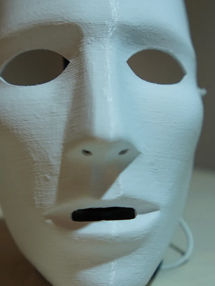 Joey Jordison Slipknot Blank Mask White Caesar 1983 1986 Joey Jordison Slipknot Blank mask