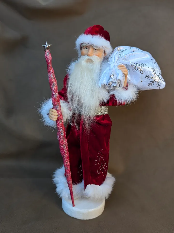 A handmade doll.
