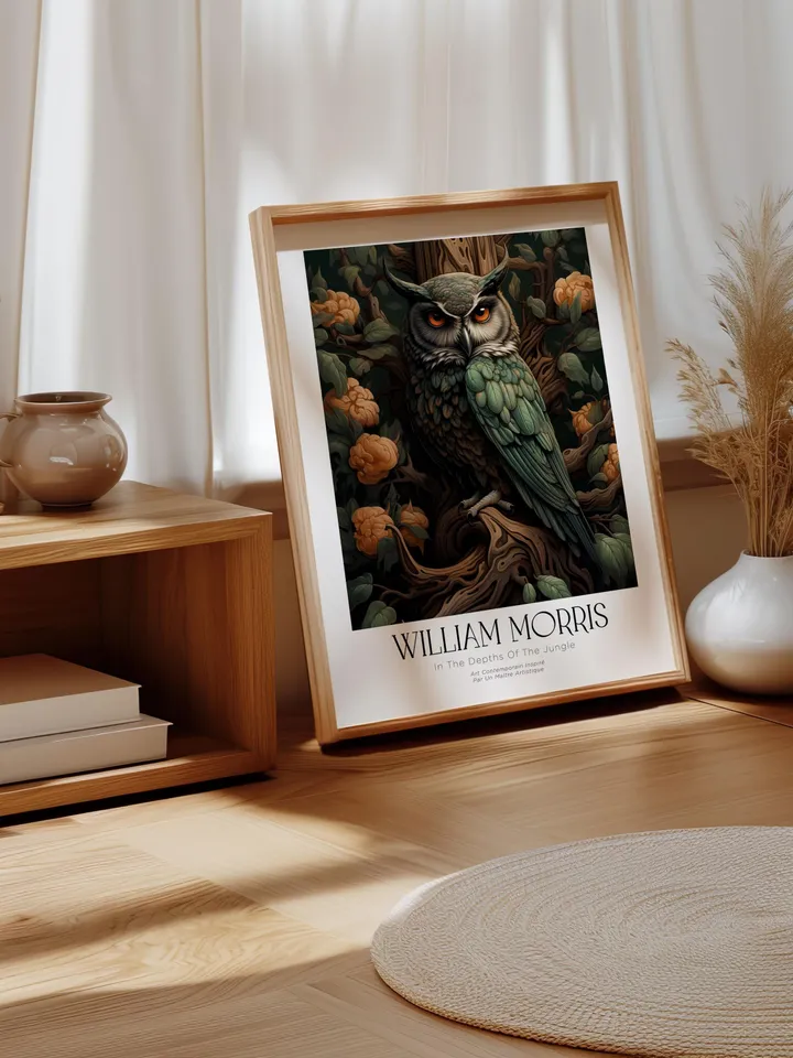 William Morris Wall Art, Vintage Botanical Print, Floral Poster Arts Decor, Digital Download, William Morris Print Digital Download AA5