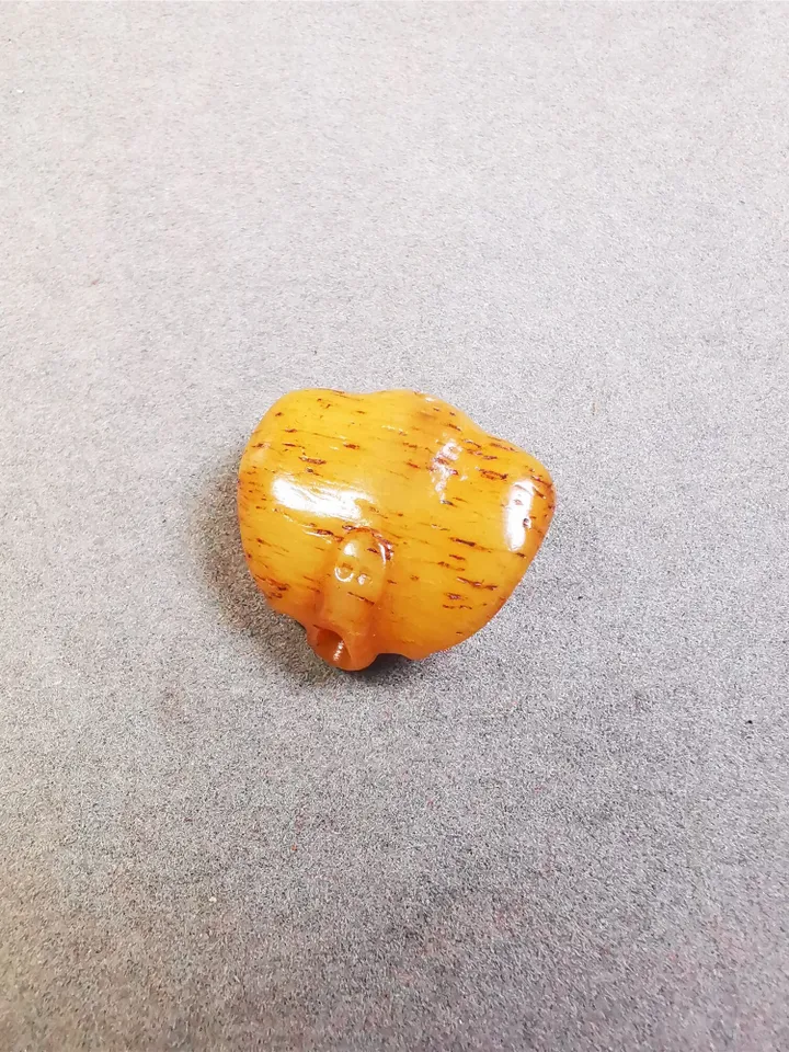 Gandhanra Tibetan Yak Bone Carved Scorpion Bead Pendant for Mala,Prayer Bead,Scorpion  Amulet