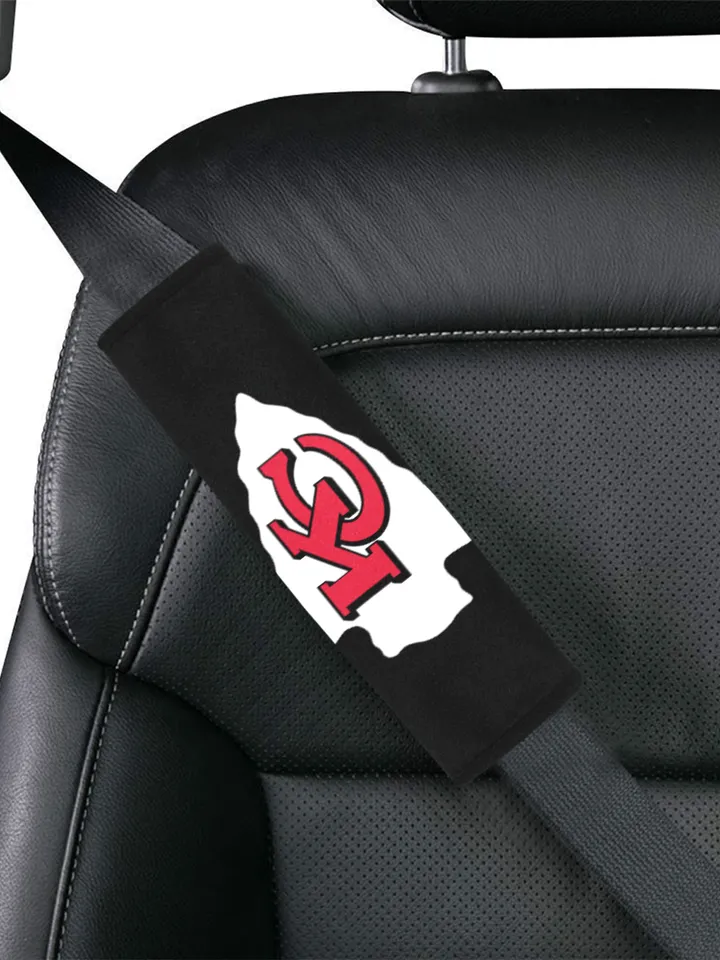 Kansas City Chiefs Car Seat Belt Cover