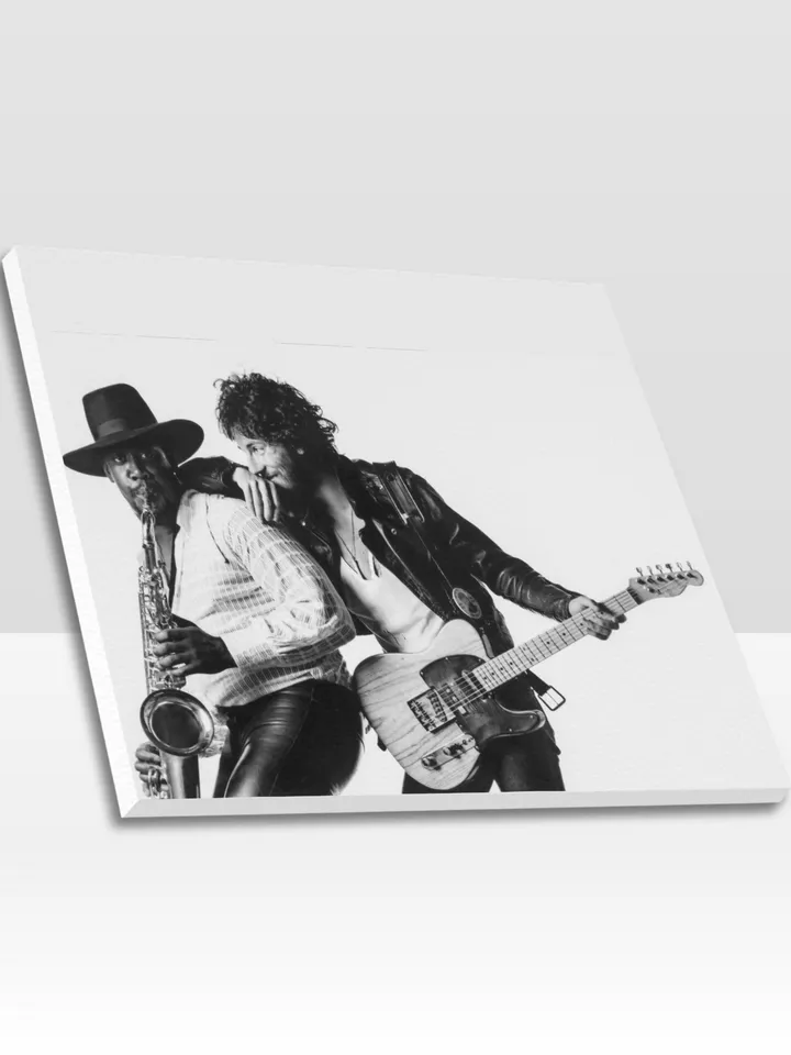 Bruce Springsteen Born to Run Frame Canvas Print, Wall Art Home Decor Poster