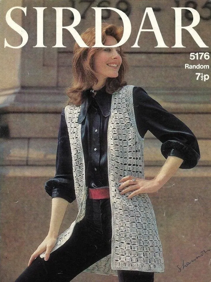 Vest crochet pattern, waistcoat crochet pattern, summer vest crochet pdf