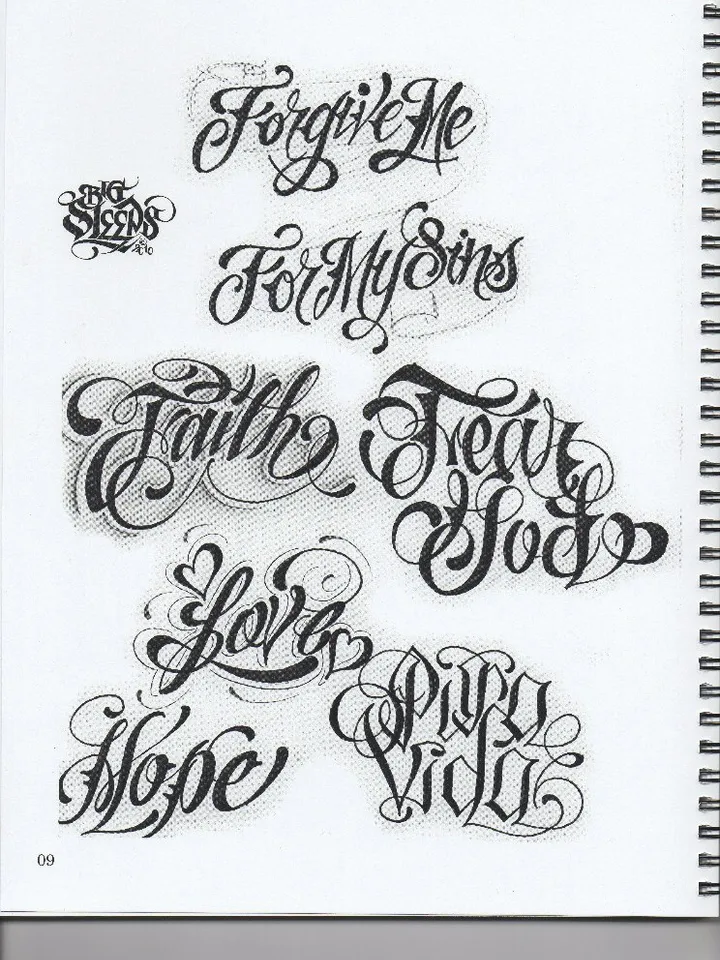 Big Sleeps Letters To Live By Vol.1