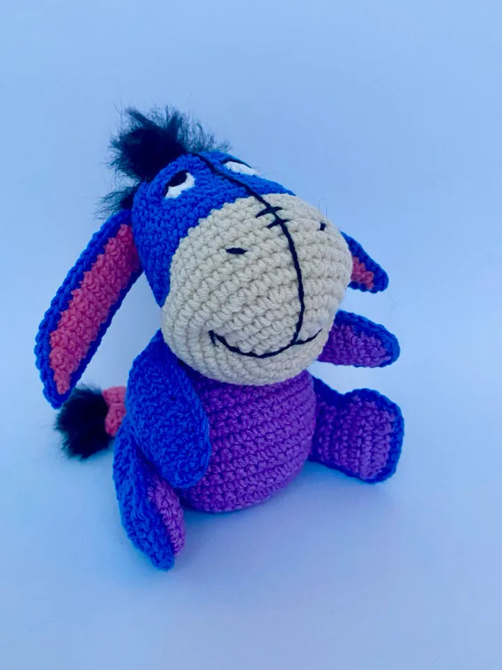 Eeyore amigurumi crochet pattern