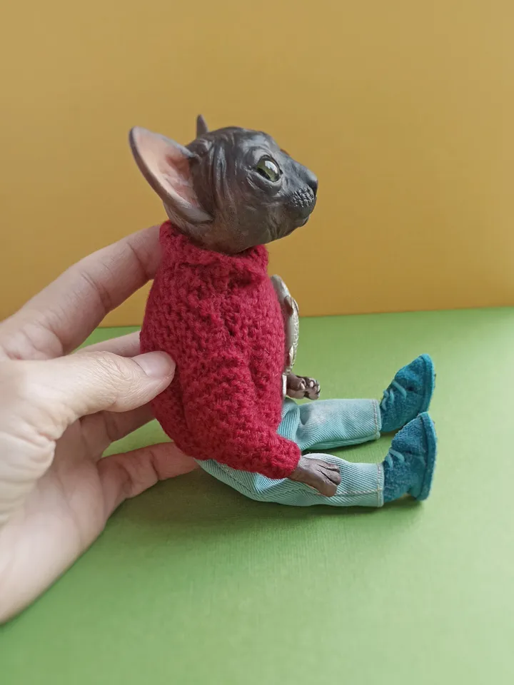 Cat sphinx Doll (pre-order)