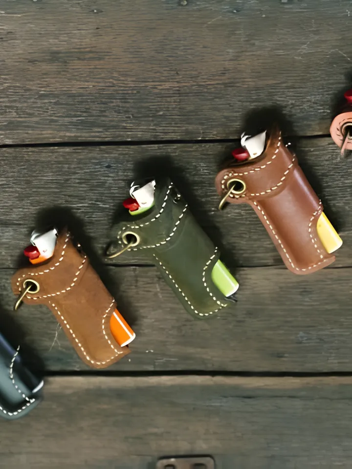Leather Pattern Lighter, PDF File DIY