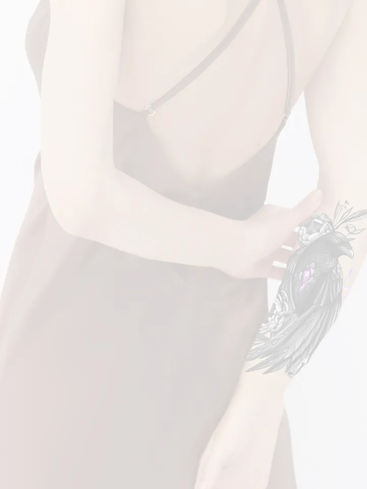 Crow Tattoo Designs Feminine Raven Tattoo Sketch Ideas, Instant download JPG, PDF, PNG