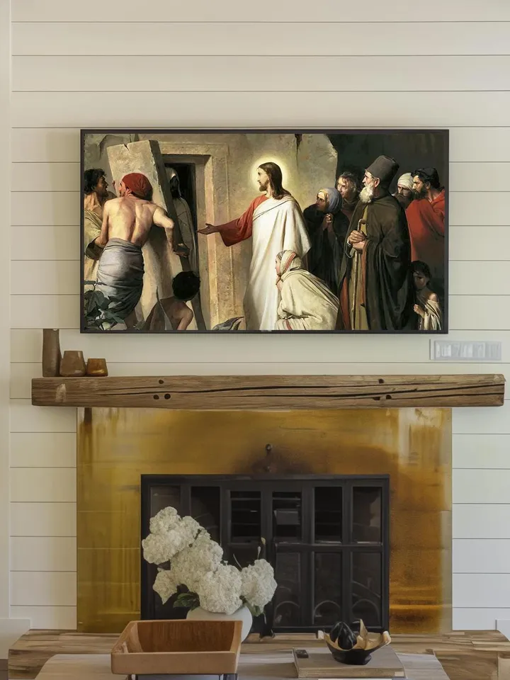 Frame TV Art Set of 2200+ Vintage Art Religion Collection, All Art Famous Art Paintings, Modern TV Art, Samsung Art, Digital Download