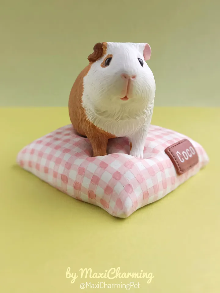 Custom guinea pig sculpture
