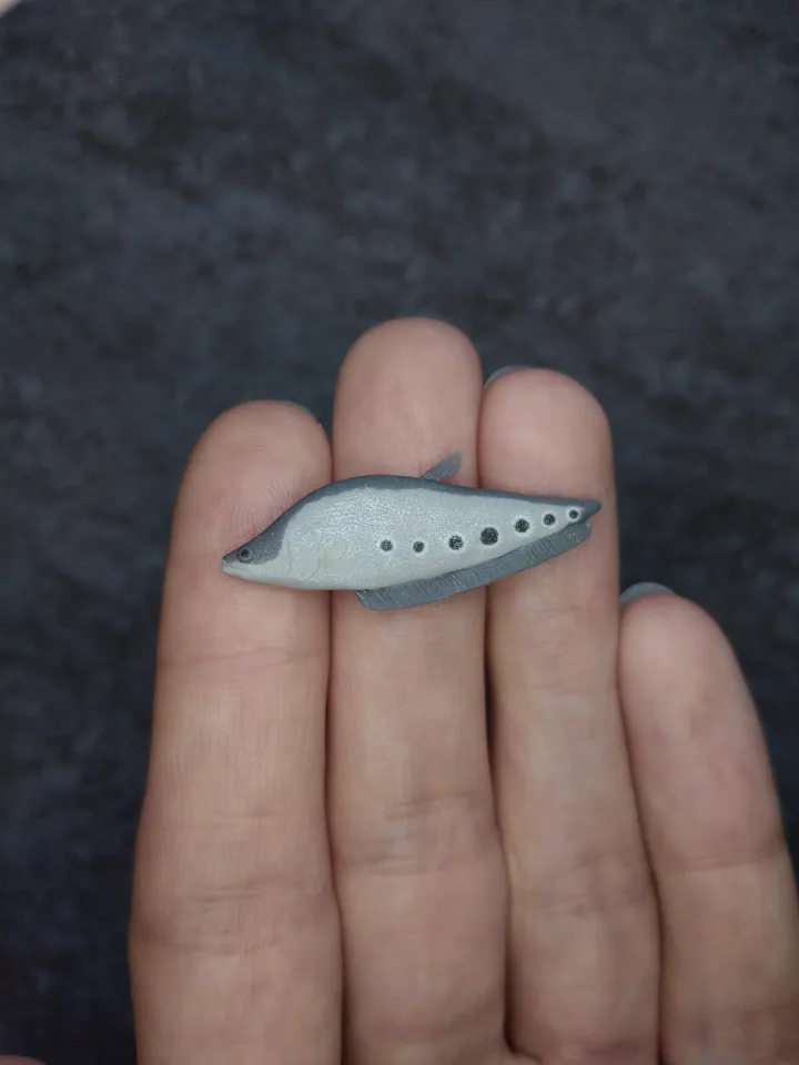 Set of miniature aquarium fish 25 pcs, tiny fish for diorama, dollhouse or resin art